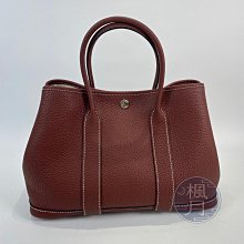 HERMES 愛馬仕 B刻  紅 GP 30 手提包 精品包 包包 時尚搭配 手提袋 皮件 真皮