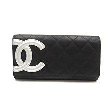 CHANEL 香奈兒 Cambon Zip Bifold 錢包 日本現貨 包郵包稅 9.5成新【BRAND OFF】