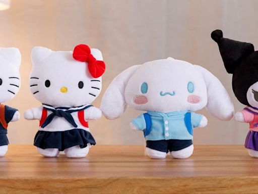 睽違25年！麥當勞今日起開賣 三麗鷗「制服版」Hello Kitty 大耳狗娃娃