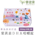 養健康 Natural Best - H&H兒童葉黃素DHA咀嚼錠 - URD-003