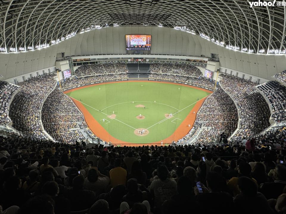 2024年中華職棒明星對抗賽於臺北大巨蛋舉行。（資料照，呂權紘／攝）