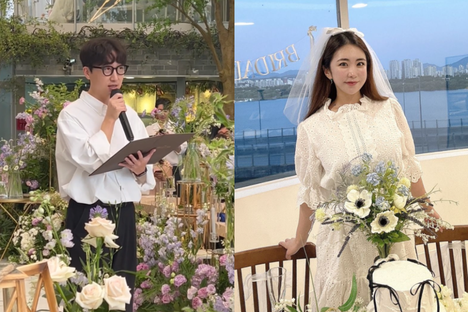 <strong>金成恩於6月30日結婚。（圖／翻攝自@hayeonsoo_、金成恩IG）</strong>