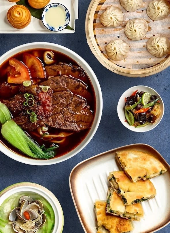 ▲招牌小籠湯包使用台灣黑豬肉，更具有豐富口感。