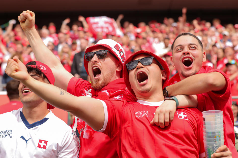 瑞士將是除了德國外另支A組看好晉級球隊 (Photo by Vasile Mihai-Antonio/Getty Images)