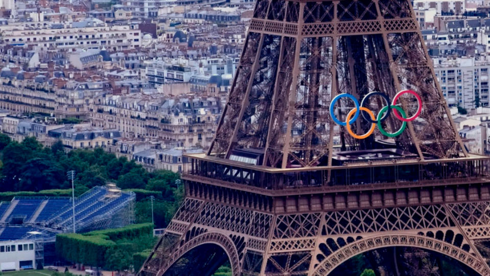 巴黎奧運。美聯社