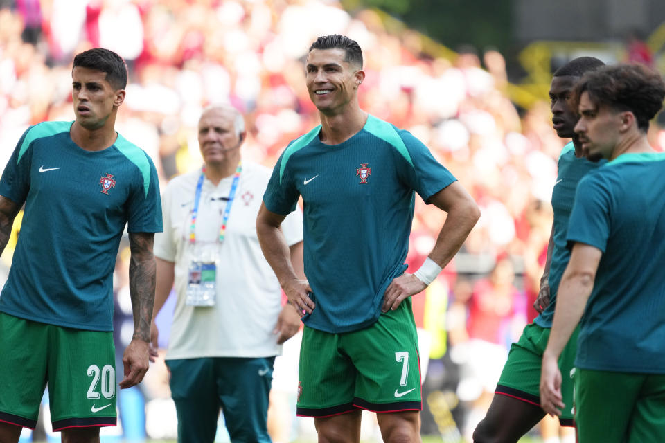 葡萄牙球星C羅（Cristiano Ronaldo）。(Photo by Etsuo Hara/Getty Images)