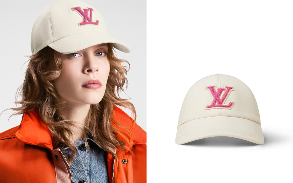 精品棒球帽推薦：Louis Vuitton LV Signature 棒球帽，NT$19,700！圖片來源：Louis Vuitton