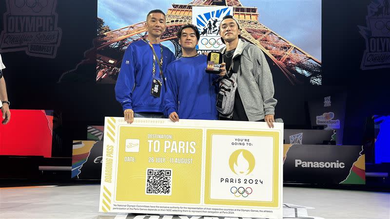 霹靂舞國手孫振取得巴黎奧運門票，將代表台灣霹靂舞站上世界最高殿堂。（圖／澄禹行銷提供）