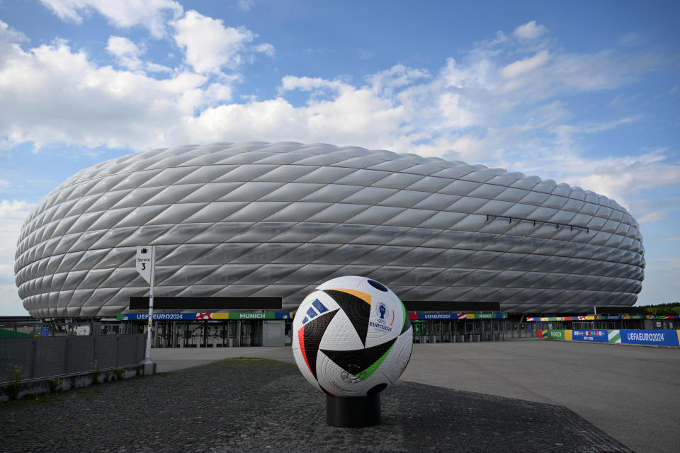 2024歐洲國家盃台灣時間6月15日凌晨由地主德國與蘇格蘭之戰揭開序幕。（Photo by Gokhan Balci/Anadolu via Getty Images）