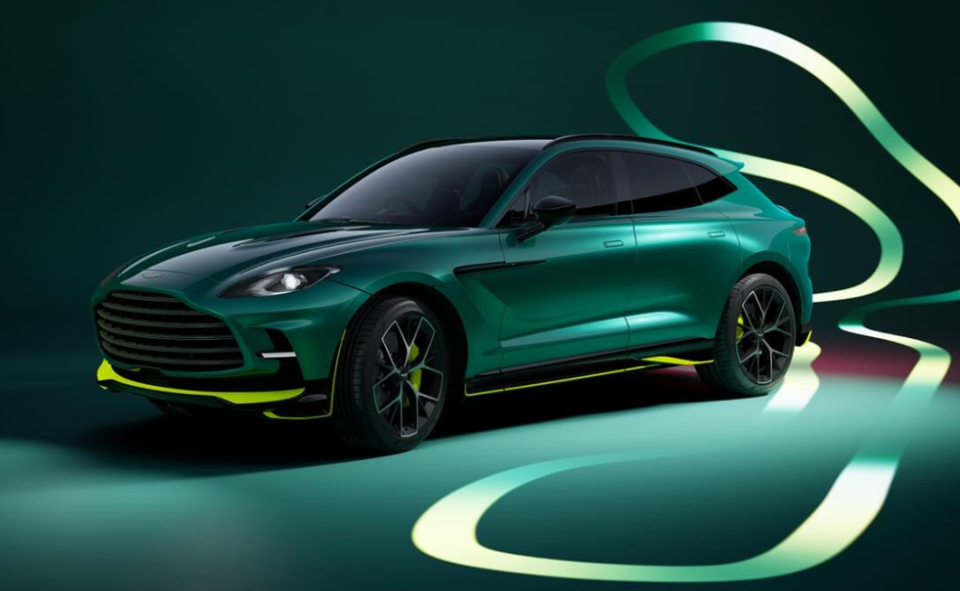 Aston Martin將F1賽車血統和SUV超級跑車融合成DBX707 AMR24