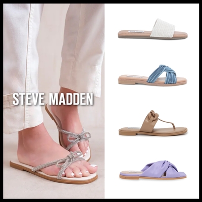 【美國週限定】STEVE MADDEN 夏季平底拖鞋均一價740元