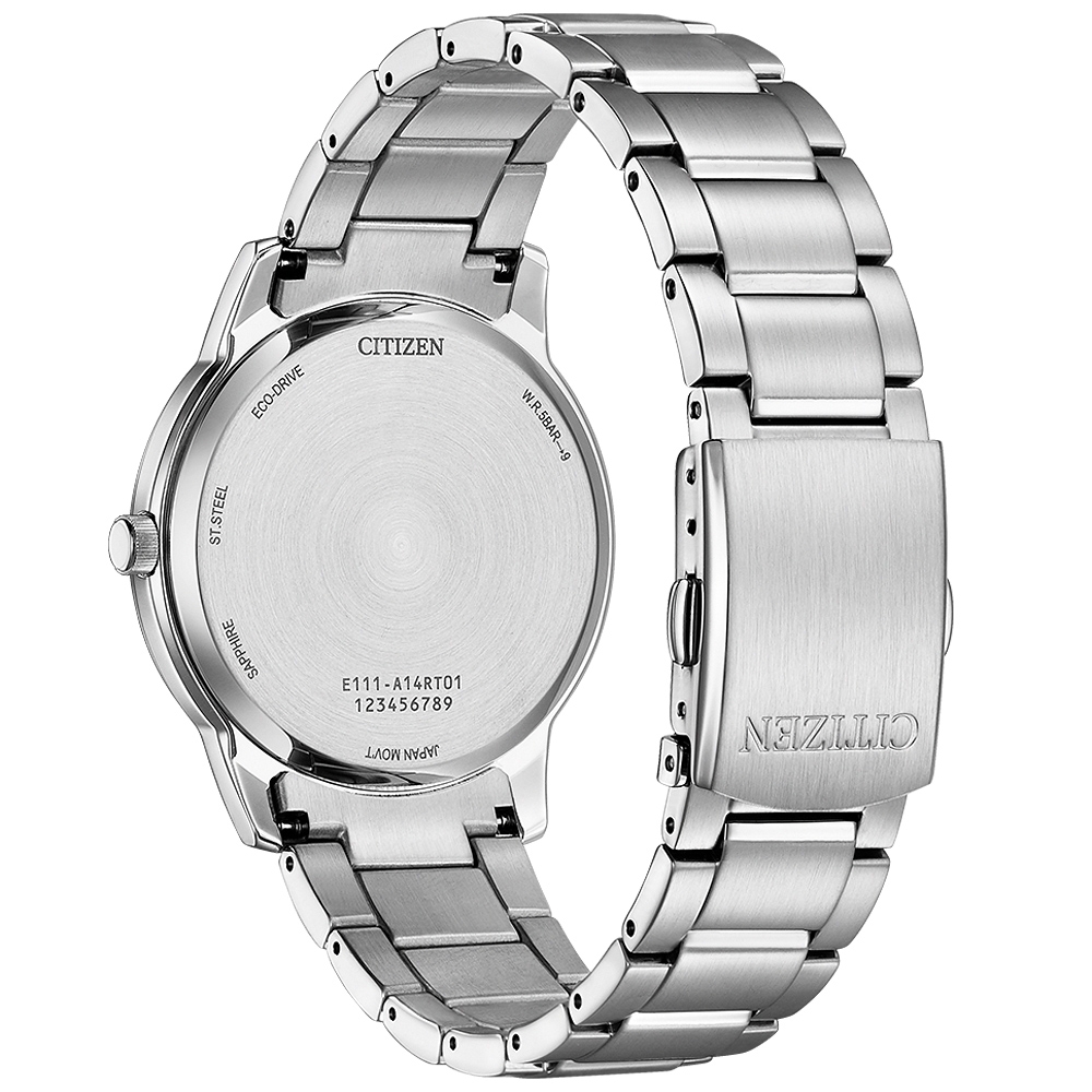 CITIZEN 星辰 冰河藍 光動能情侶手錶 對錶 送禮推薦 BM6978-77L+EW2318-73L product image 5
