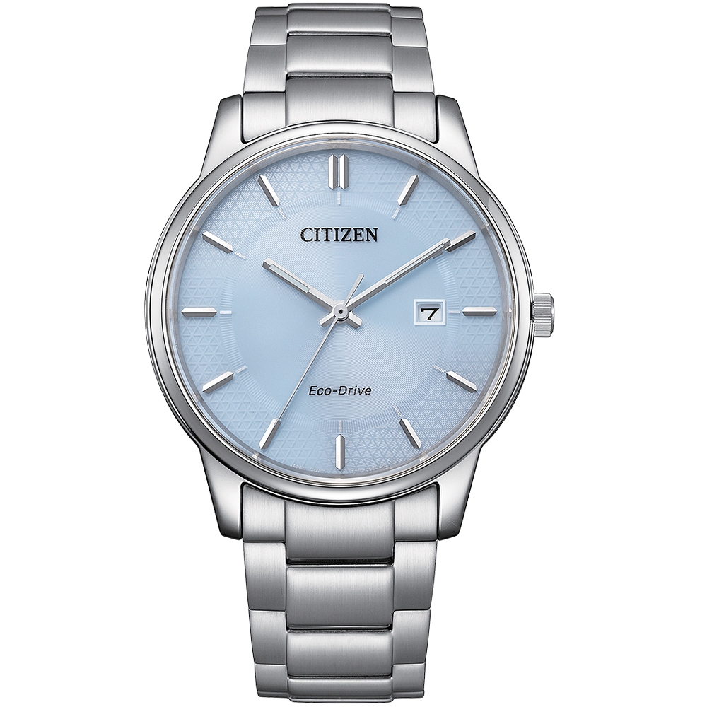 CITIZEN 星辰 冰河藍 光動能情侶手錶 對錶 送禮推薦 BM6978-77L+EW2318-73L product image 3