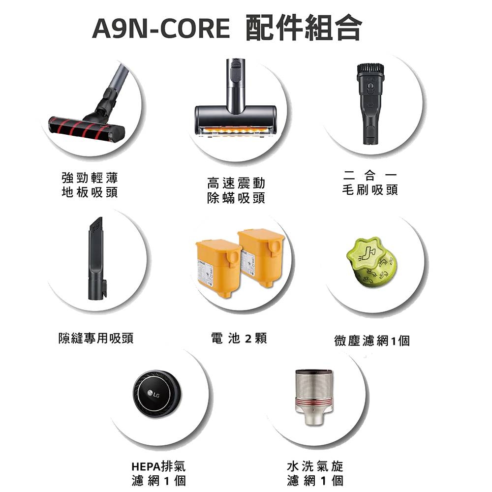 LG CordZero A9+快清式無線吸塵器 A9N-CORE   (贈好禮) product image 4