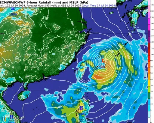 凱米颱風西偏！最新路徑「登陸侵台」機率高　暴風圈這天強襲