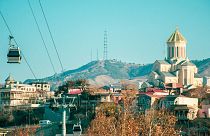 A view of the Old Town of Tbilisi