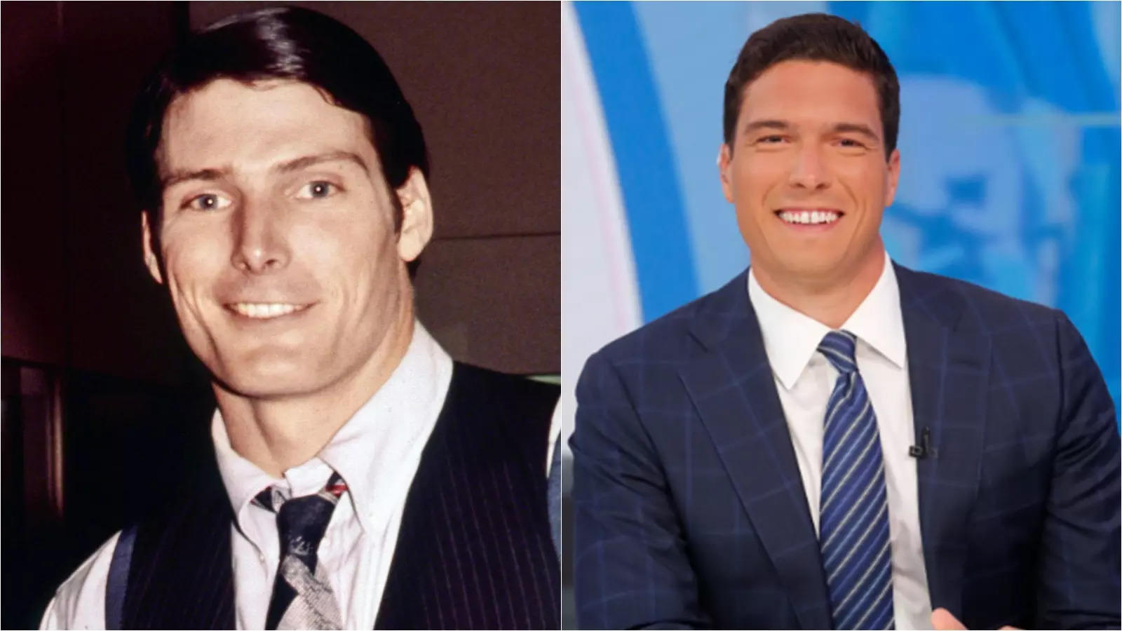 Christopher Reeve L and his son Will Reeve R