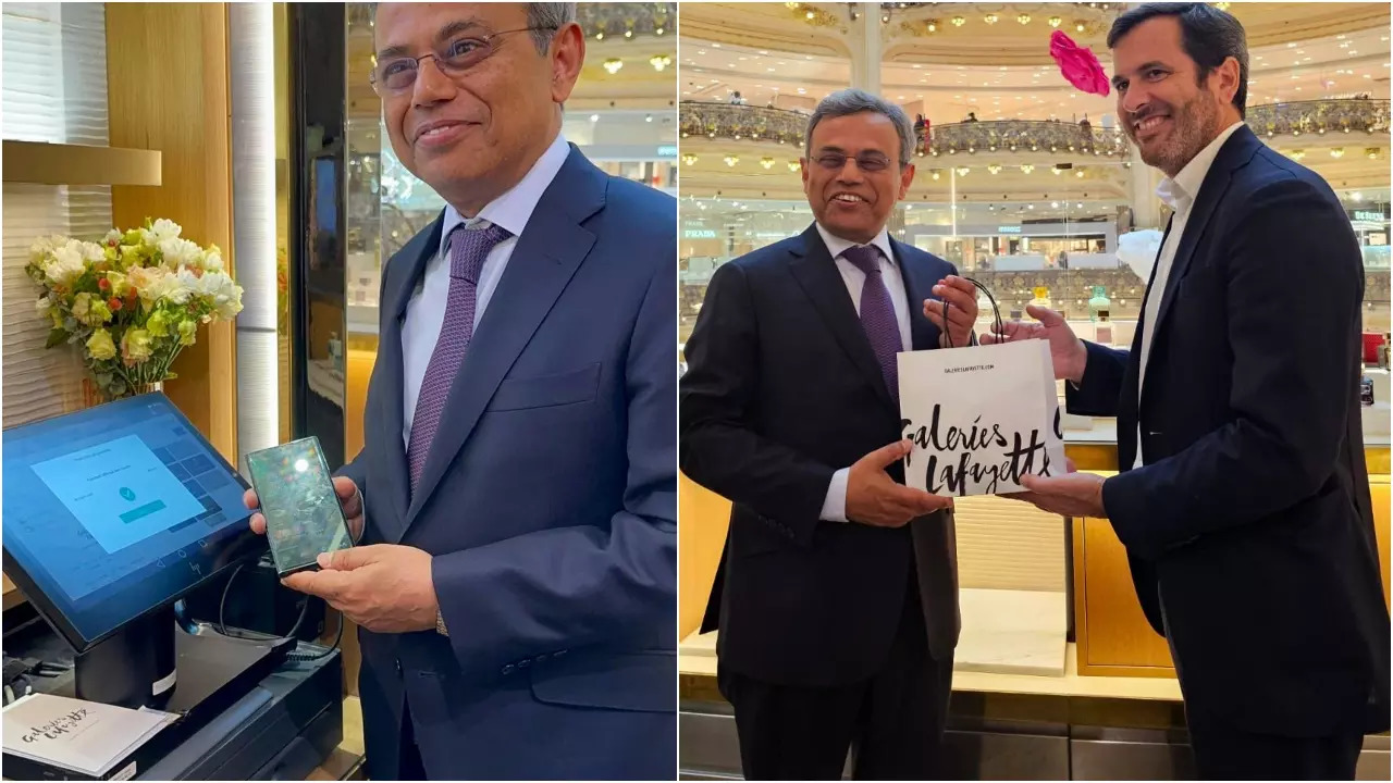 Historic Moment India Launches UPI Payments at World-Renowned Galeries Lafayette in Paris