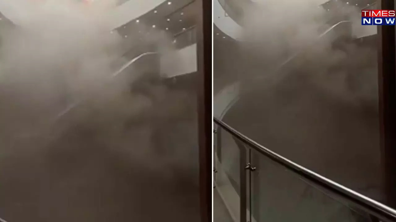 Massive Fire Breaks Out At Noidas Logix Mall