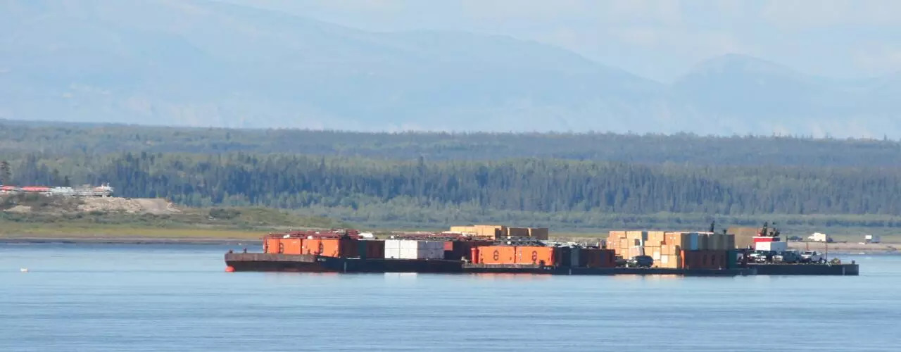 Mackenzie River in Canada Reaches Historic Low Levels Stranding Communities