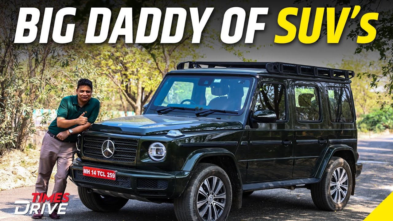 Mercedes-Benz G400d Drive Review in Hindi  G-Wagon Review  Automobile Sector  Times Drive