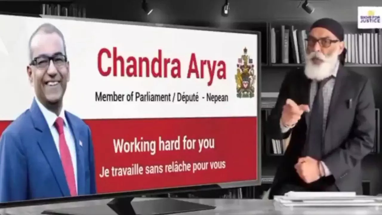 Go Back To India Canadian MP Chandra Arya Responds To Khalistani Terrorist Pannuns Video