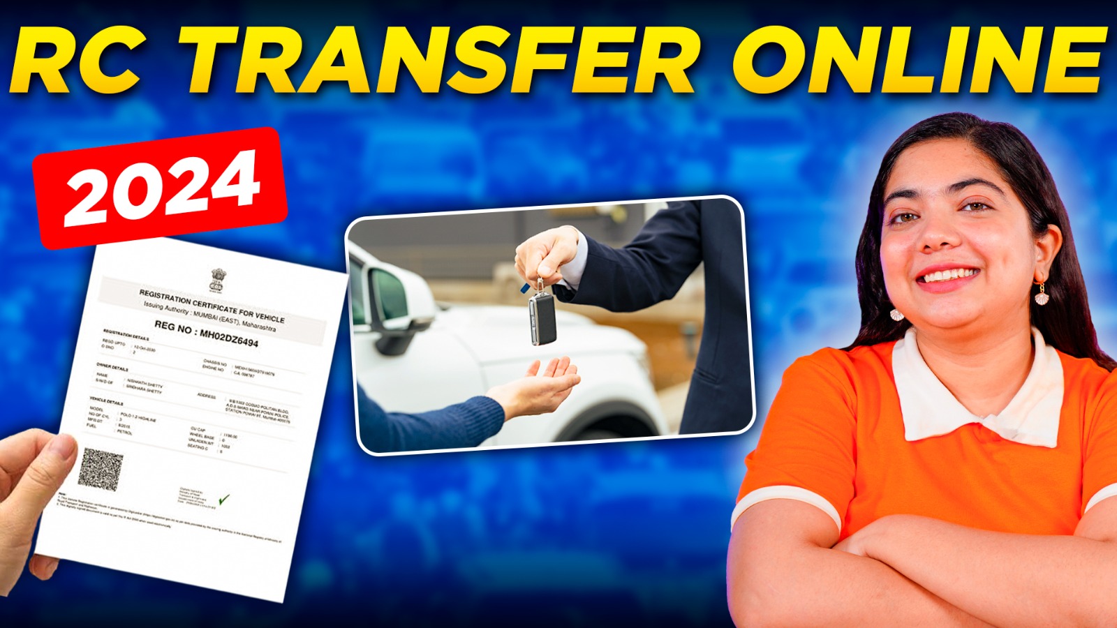 How to transfer RC online 2024   Step-by-step guide
