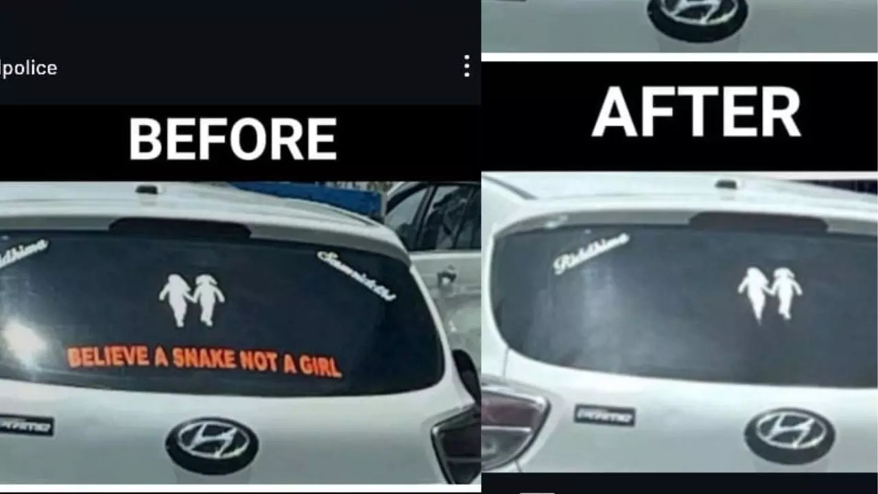 Kolkata Police Set To Take Legal Action Against Vehicle Owners For Offensive Car Stickers