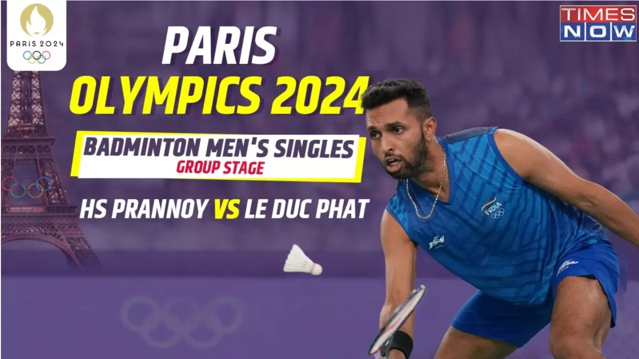 Paris 2024 Olympics Badminton Live Updates HS Prannoy Wins Second Game 21-11 Forces Match To Decider 