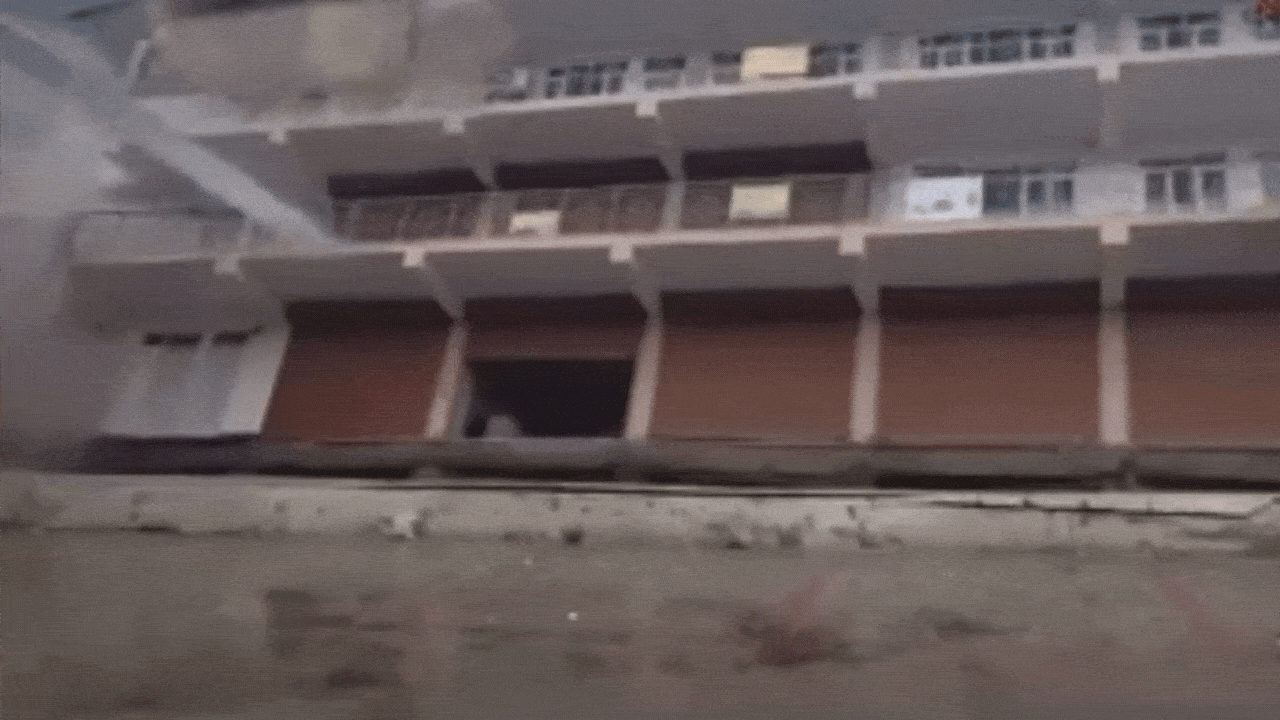 Video Gone In 5 Seconds Building Collapses Washes Away In Himachals Parvati River
