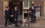 WATCH Dutch Ex-PM Leaves Office On Bicycle After Handing Over Power To Successor