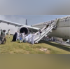Saudia Flight With 297 Passengers Catches Fire During Landing At Pakistans Peshawar Airport Video