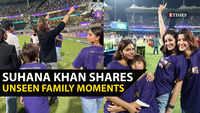 <i class="tbold">suhana khan</i> shares EXCLUSIVE photos of KKR's IPL triumph celebration with father Shah Rukh Khan, mom Gauri, brothers & friends