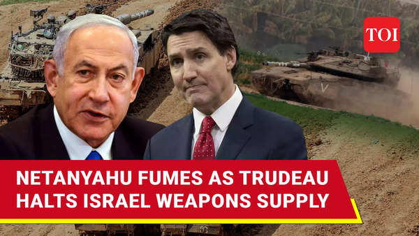 Gaza war: Netanyahu fumes as Canada halts arms exports to Israel