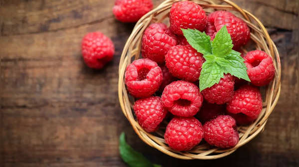 Low sugar fruits - Raspberries