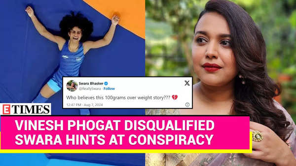 Swara Bhasker Outraged, Vijender Singh Calls It A Conspiracy: Vinesh Phogat's Disqualification Shocks India