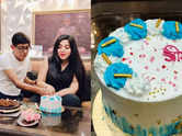 Sreemoyee Chattoraj celebrates her birthday with Kanchan Mullick and family; See photos