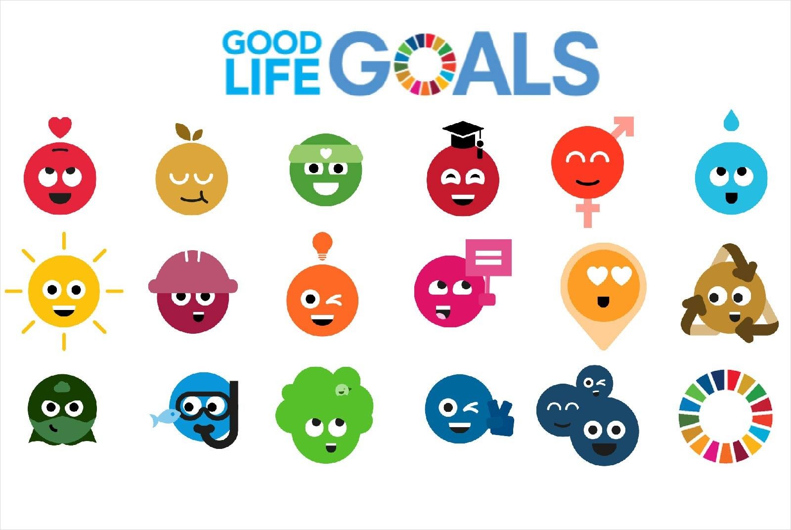 「美好生活目標」（Good Life Goals）為17項永續目標發展出具體的個人行動要求。