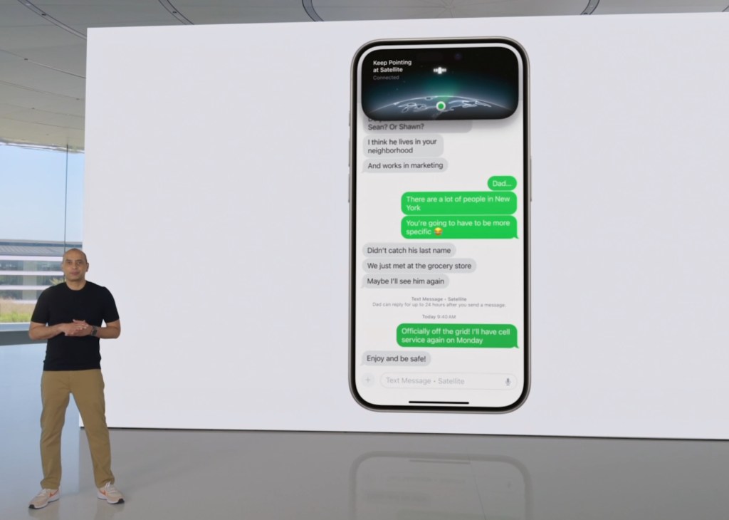 iPhones will soon text via satellite