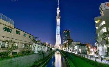 日本自由行｜晴空塔拍攝景點推薦-吾妻橋、十間橋、西十間橋