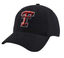 Rendering of a Red Raiders baseball cap