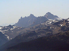 The Mount Cayley volcanic complex on August 13, 2005.