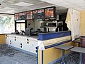 Damaged restaurant after Hurricane Katrina