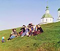 Russian children by Sergei Mikhailovich Prokudin-Gorskii.