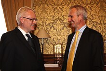 Minister for Europe with President of Croatia (8789235186).jpg