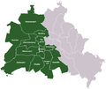 West Berlin districts