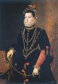 Isabel de Valois mit Flohpelz (Sofonisba Anguissola)