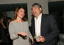 Nia Vardalos and Eugene Levy at a Canadian Film Centre event in Los Angeles (5515189918).jpg