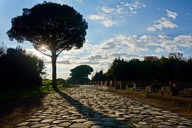 Ancient Main Road, Ostia Antica (45899012505).jpg