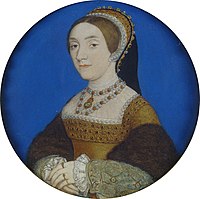 Portrait of a Lady, perhaps Katherine Howard circa 1540 date QS:P,+1540-00-00T00:00:00Z/9,P1480,Q5727902